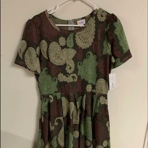Lularoe Amelia Paisley Print Size XL